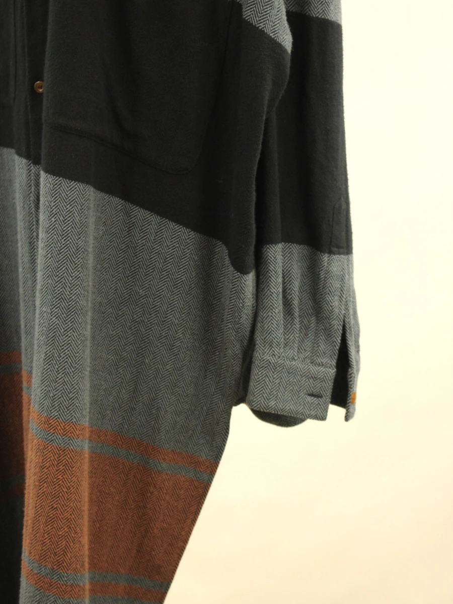 Vivienne Westwood MAN - oversized asymmetrisch hemd / hemdjurk - Made in Italy - foto 3