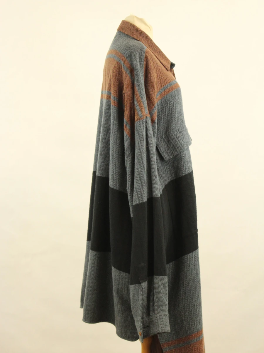 Vivienne Westwood MAN - oversized asymmetrisch hemd / hemdjurk - Made in Italy - foto 4