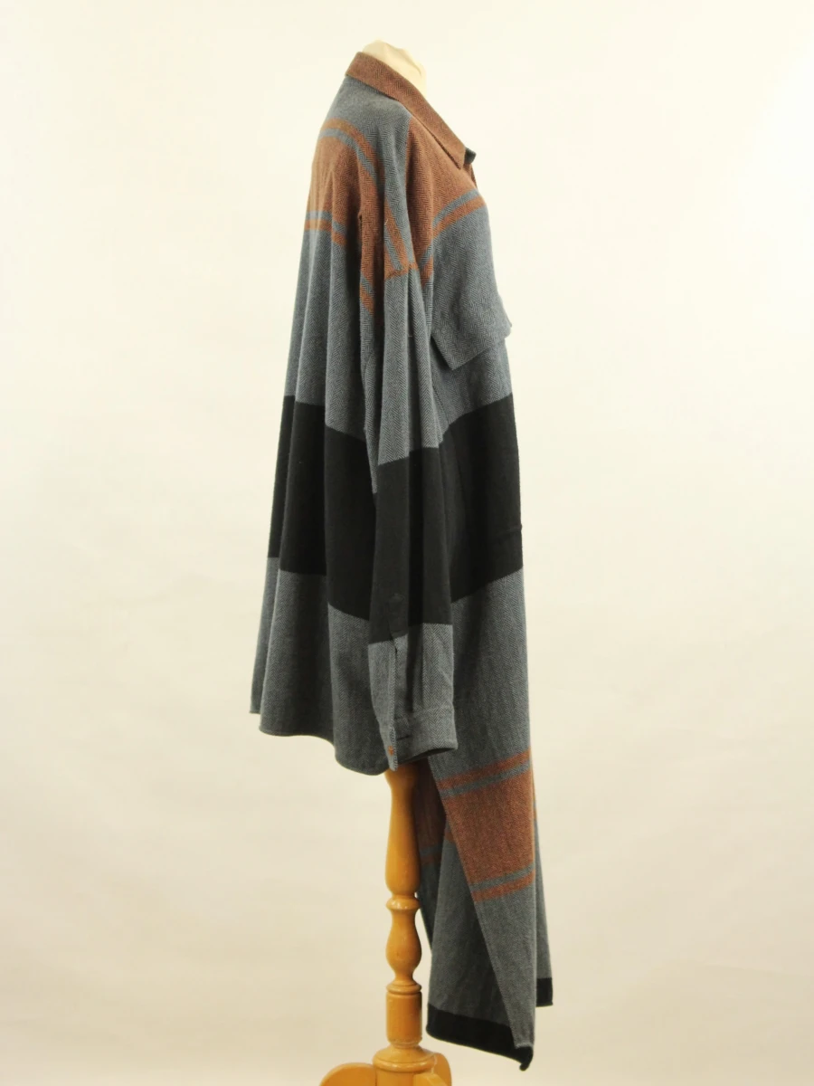 Vivienne Westwood MAN - oversized asymmetrisch hemd / hemdjurk - Made in Italy - foto 5
