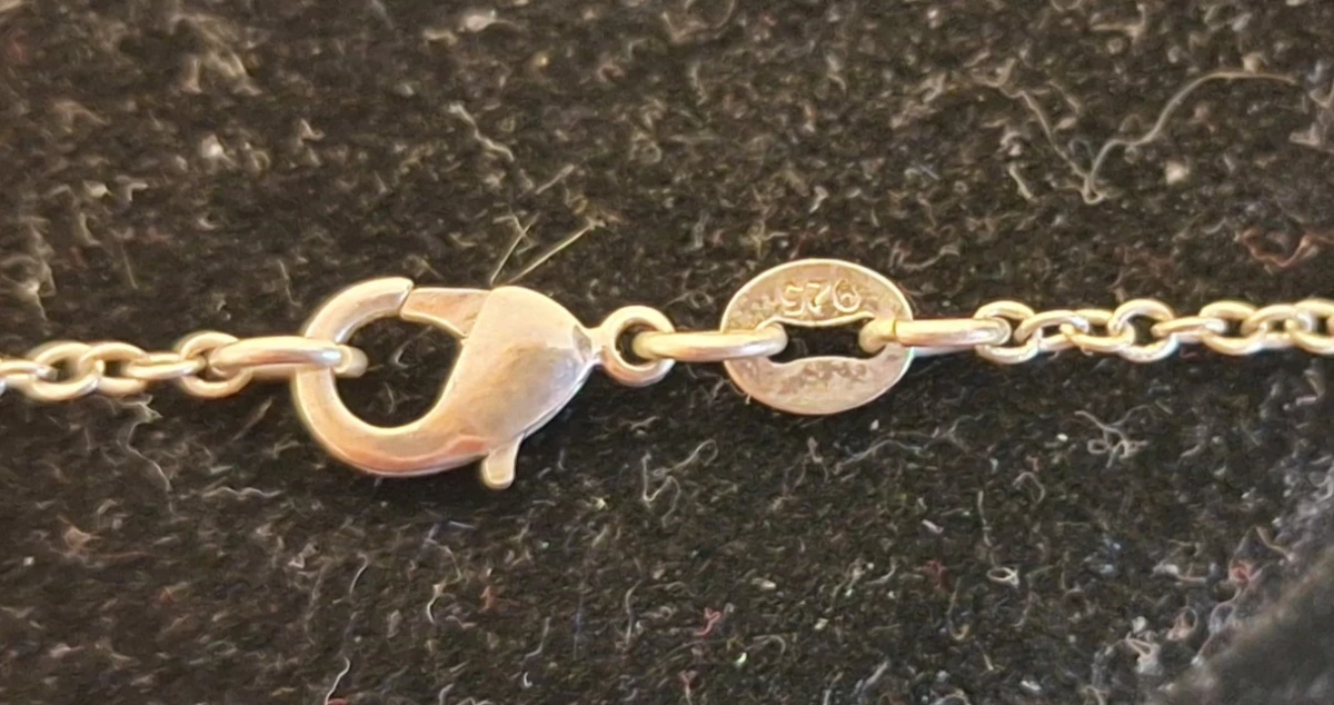 Zilveren ketting met levensboom hanger - foto 3