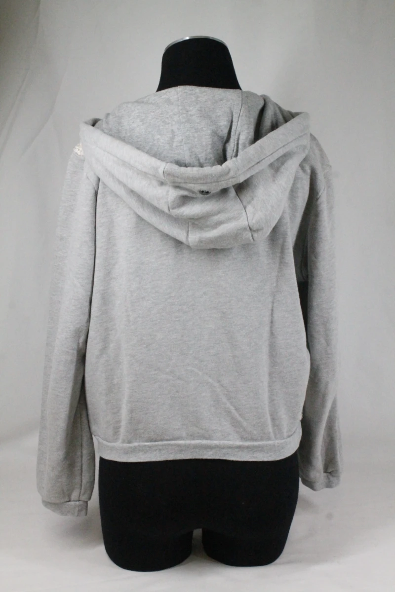 Grijze zip-up hoodie - Twinset - foto 4
