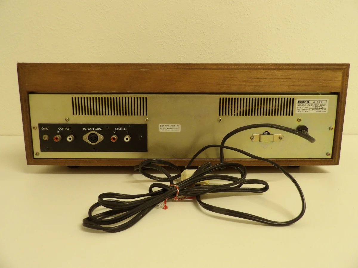 TEAC A-400 Stereo Cassette Deck - foto 4