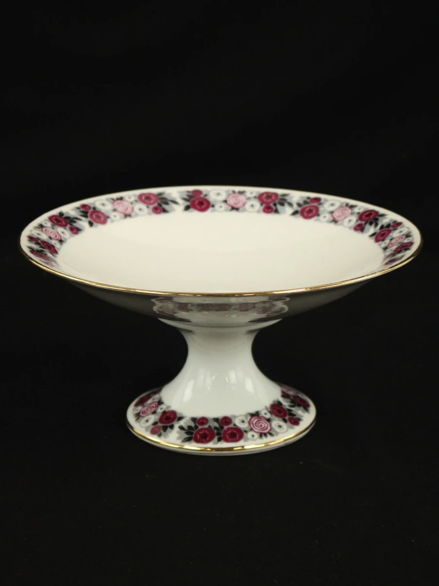 Art Deco Limoges servies  Chabrol Fréres & Poirier - Grand Prix Paris 1925 met gestileerd rozenmotief - foto 7
