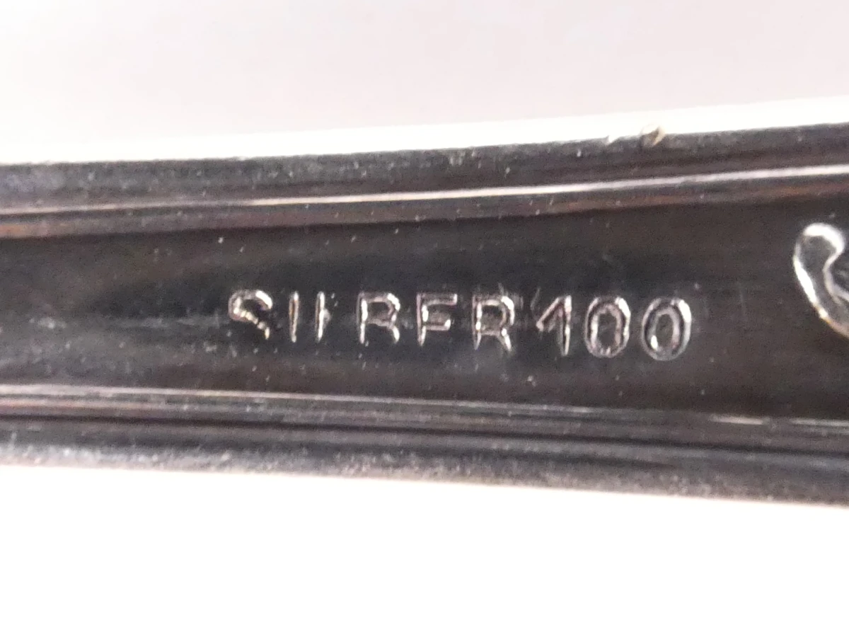 Vintage verzilverde bestekset "Silber 100" - foto 8