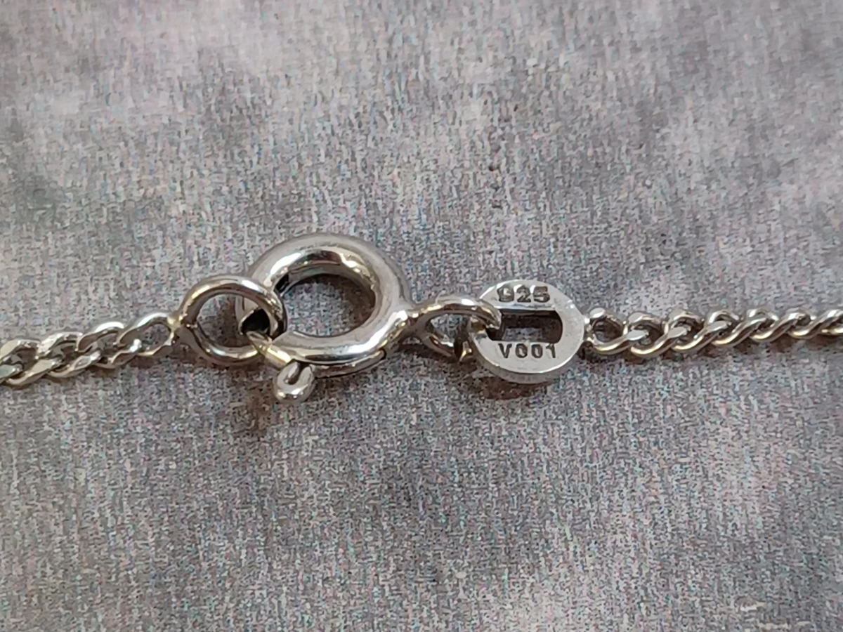 Zilveren ketting met roeispaan hanger - 925 Zilver - foto 8
