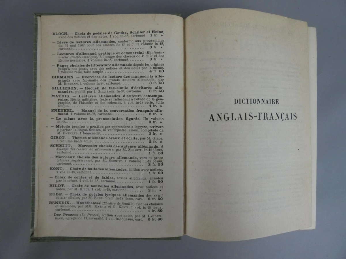 Frans-Engels Woordenboek (1906) - foto 3