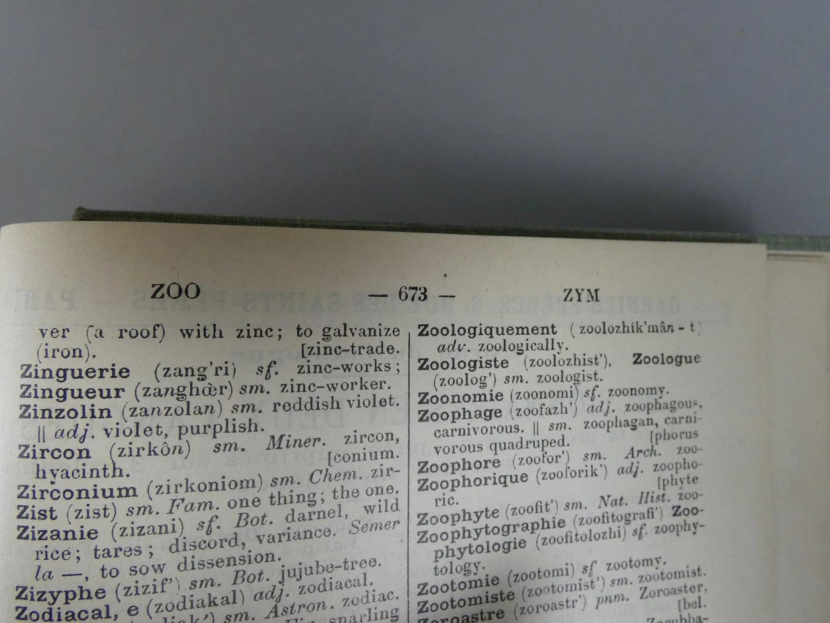 Frans-Engels Woordenboek (1906) - foto 9