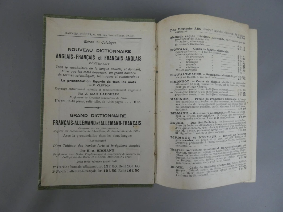 Frans-Engels Woordenboek (1906) - foto 2