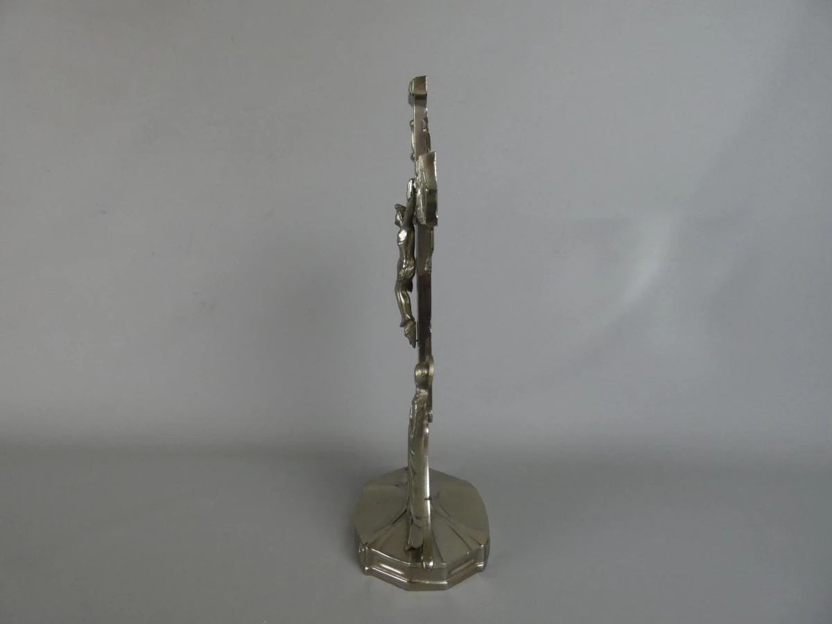 Belgisch Liturgisch Kruisbeeld / Altaarcrucis - foto 4