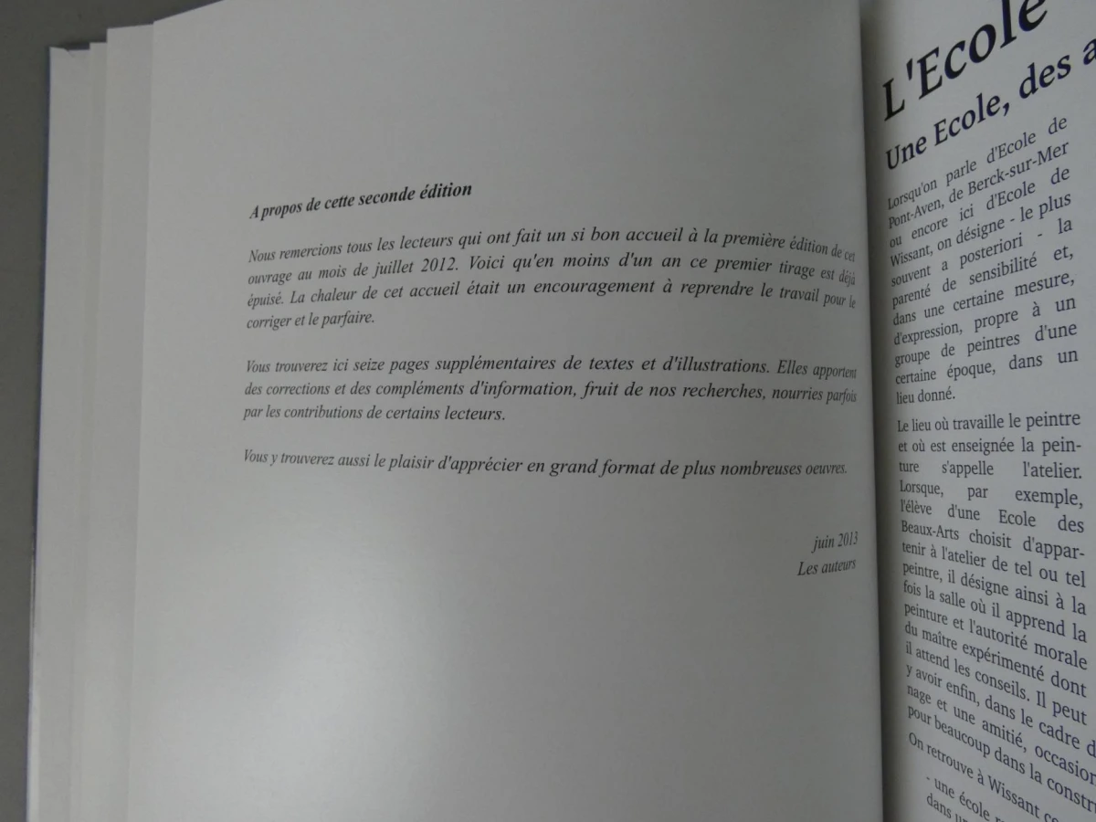 Boek L'Ecole de Wissant et ses Peintres - foto 5