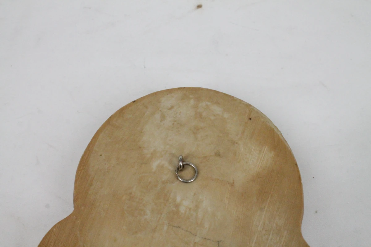 Religieus wandsculptuur van Maria met het kind Jezus - foto 4