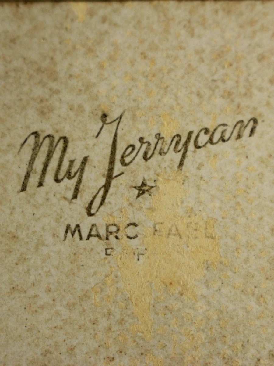 Marc Fael Paris –‘My Jerrycan’ Parfumflesje jaren 40 - foto 3