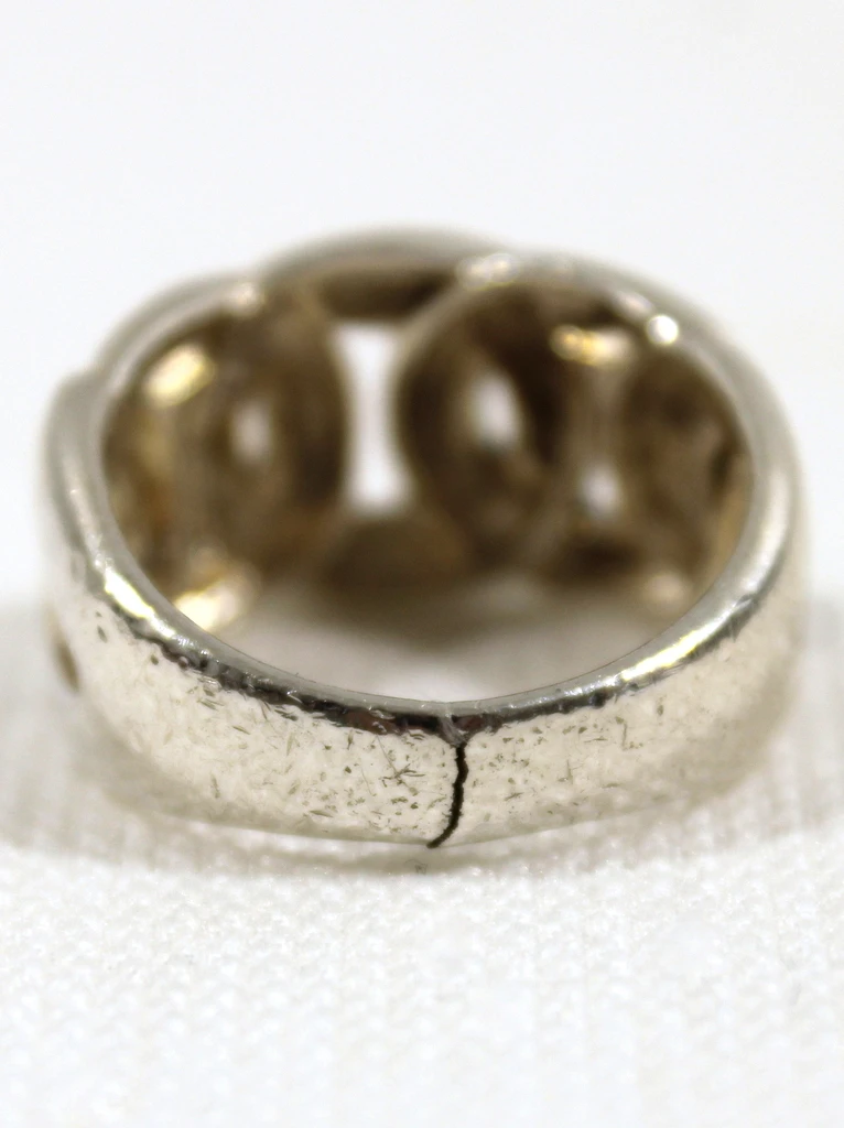 Stoere 925 Zilveren Ring - foto 5