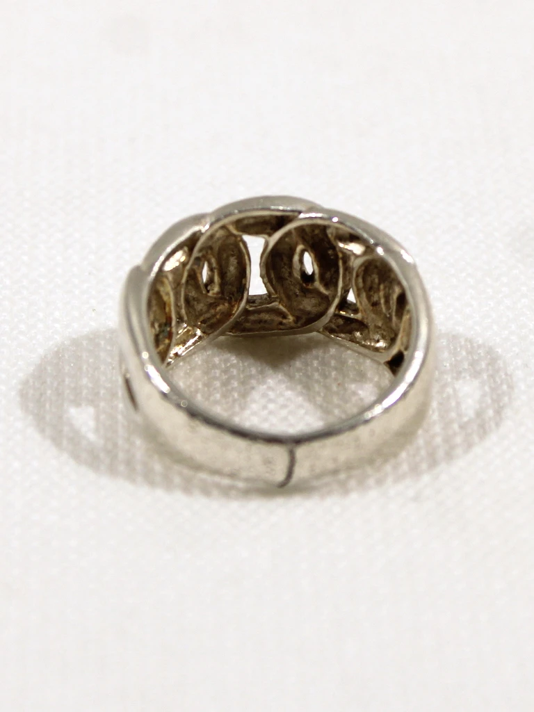 Stoere 925 Zilveren Ring - foto 3