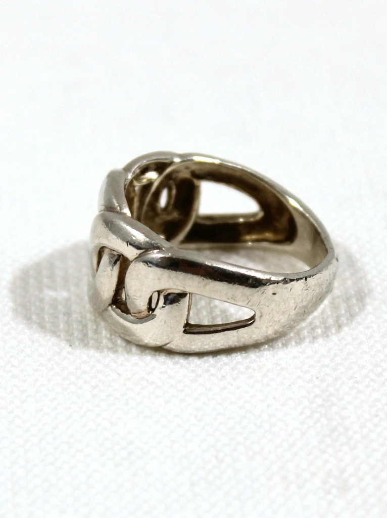 Stoere 925 Zilveren Ring - foto 2