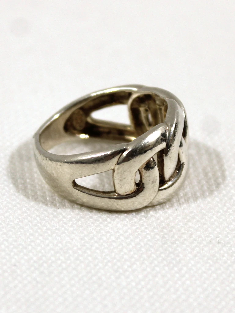 Stoere 925 Zilveren Ring - foto 4