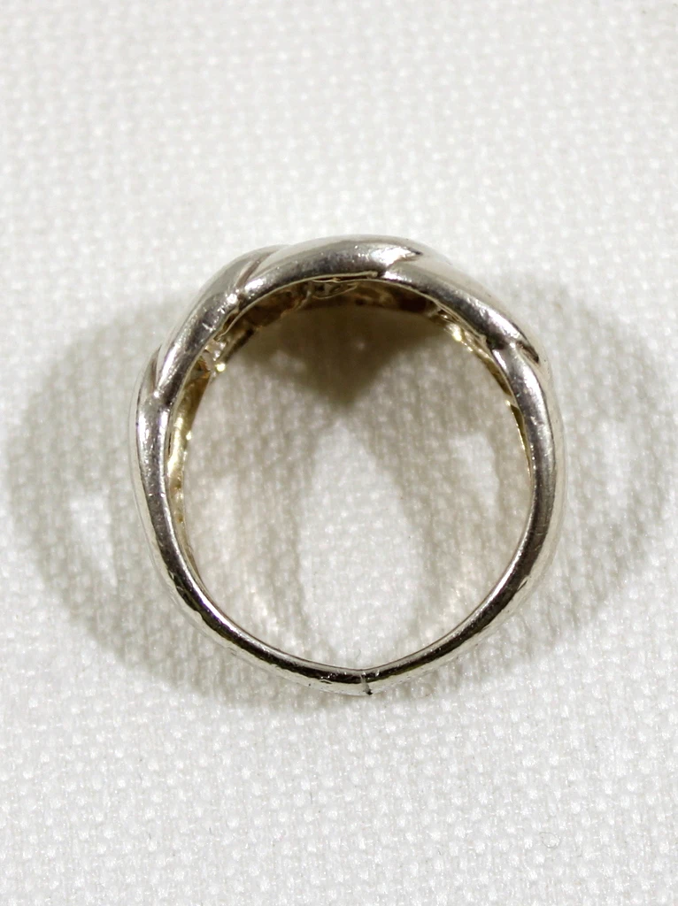 Stoere 925 Zilveren Ring - foto 6