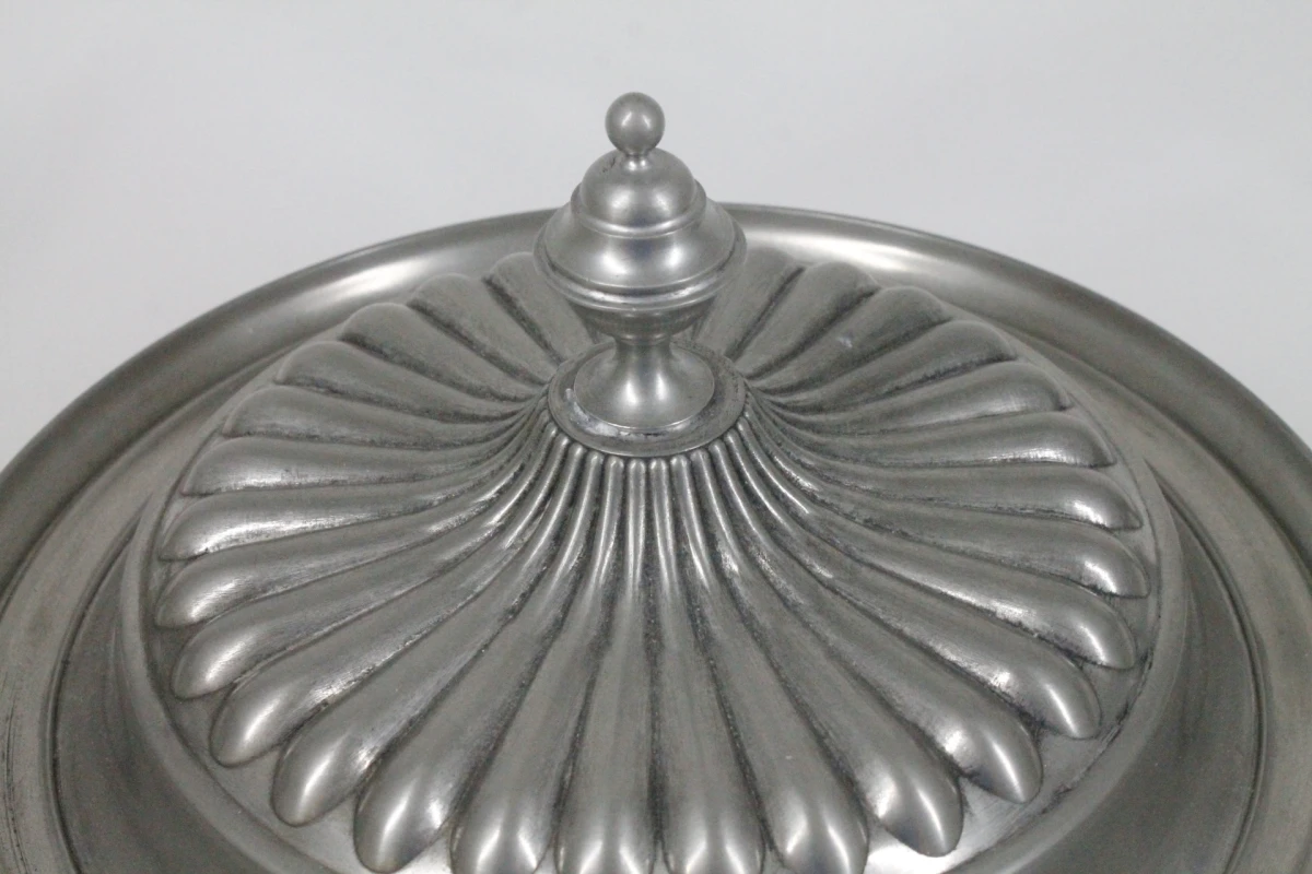 Vintage tinnen soepterrine - foto 6