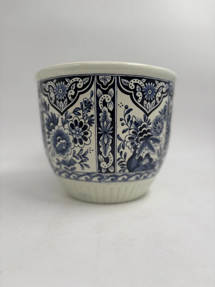Delfts Blauwe Bloempot – Made for Royal Sphinx by Boch - foto 4
