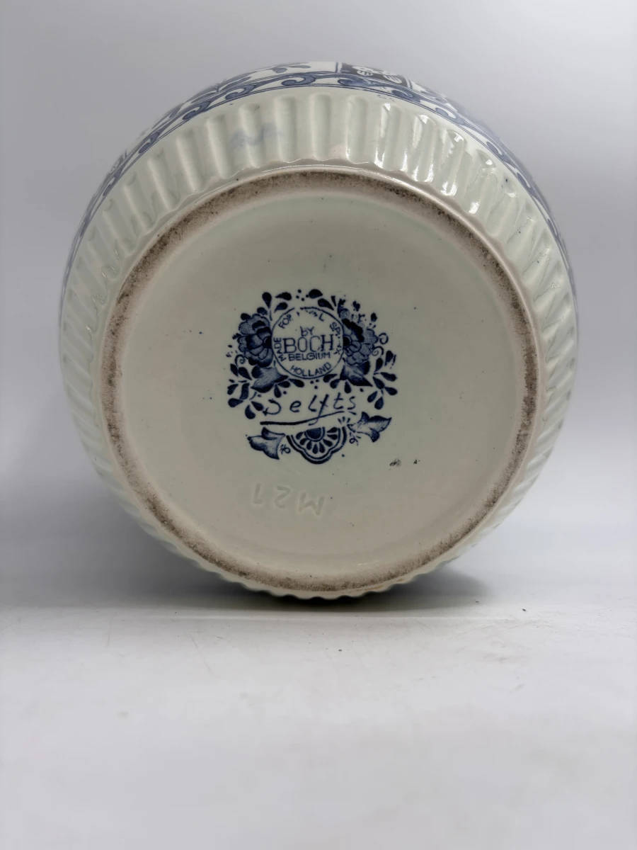 Delfts Blauwe Bloempot – Made for Royal Sphinx by Boch - foto 3