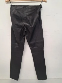 Luxe leren broek van het high-end Italiaanse modemerk Brunello Cucinelli - foto 2