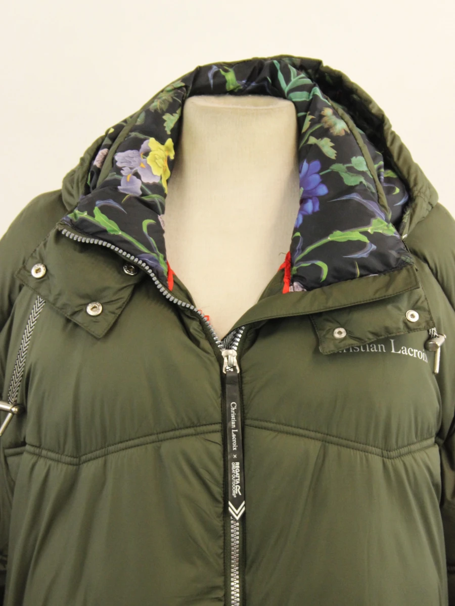 Christian Lacroix & Regatta - “Milhaud” lange gewatteerde wintermantel - dark khaki - foto 3