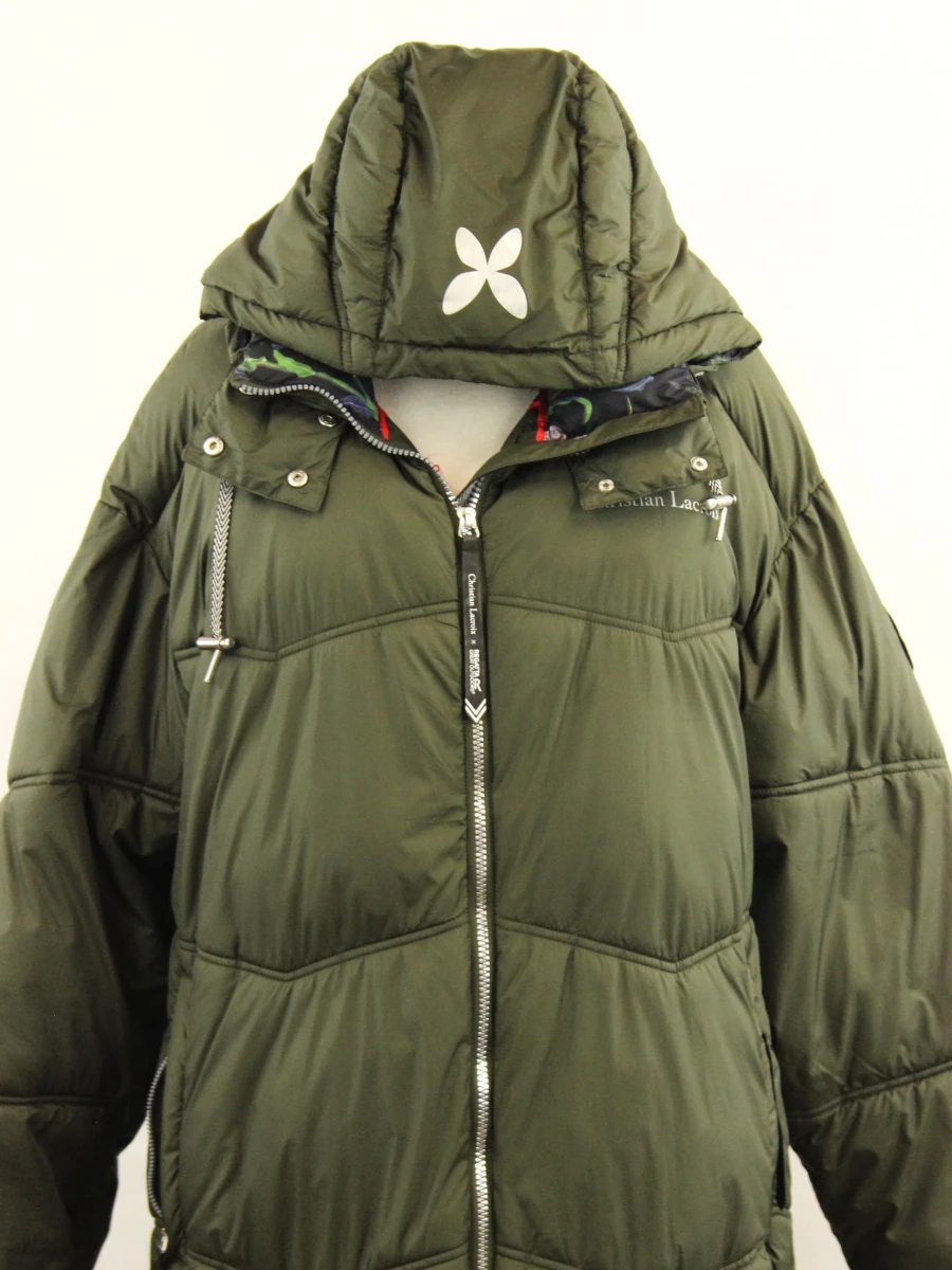 Christian Lacroix & Regatta - “Milhaud” lange gewatteerde wintermantel - dark khaki - foto 5