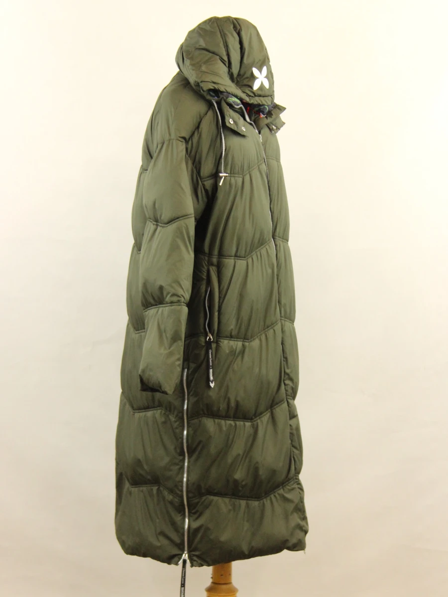 Christian Lacroix & Regatta - “Milhaud” lange gewatteerde wintermantel - dark khaki - foto 8