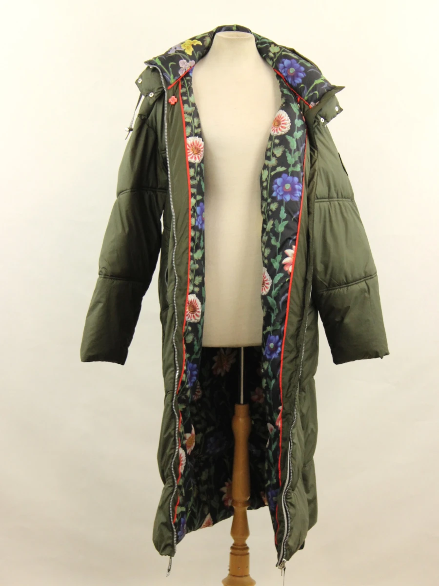 Christian Lacroix & Regatta - “Milhaud” lange gewatteerde wintermantel - dark khaki - foto 11