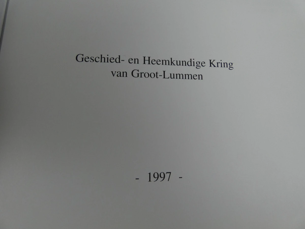 Boek foto's van toen Lummen, Meldert en Linkhout - foto 4
