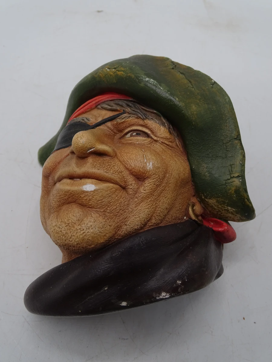 Set van 5 decoratieve wandmaskers met historische figuren - foto 11
