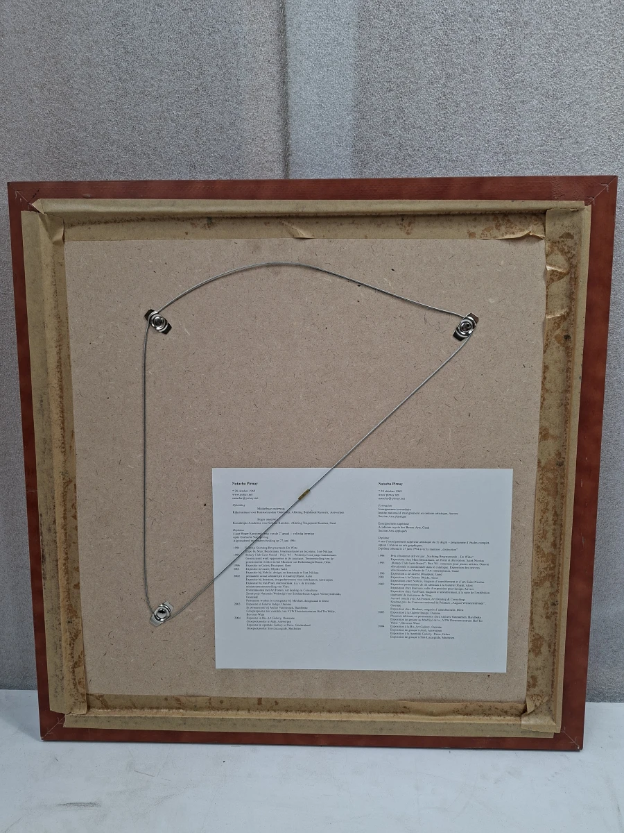 Gelimiteerd & Gesigneerd Kunstwerk "Coeurs Brisés" – Natacha Pirnay (Nr. 113/150) - foto 4