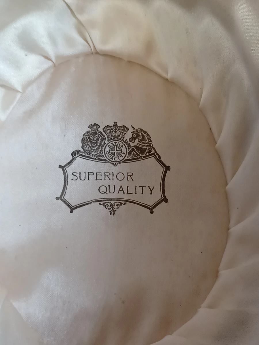 Klassieke zwarte bolhoed - Vintage "Superior Quality" vilt - foto 7