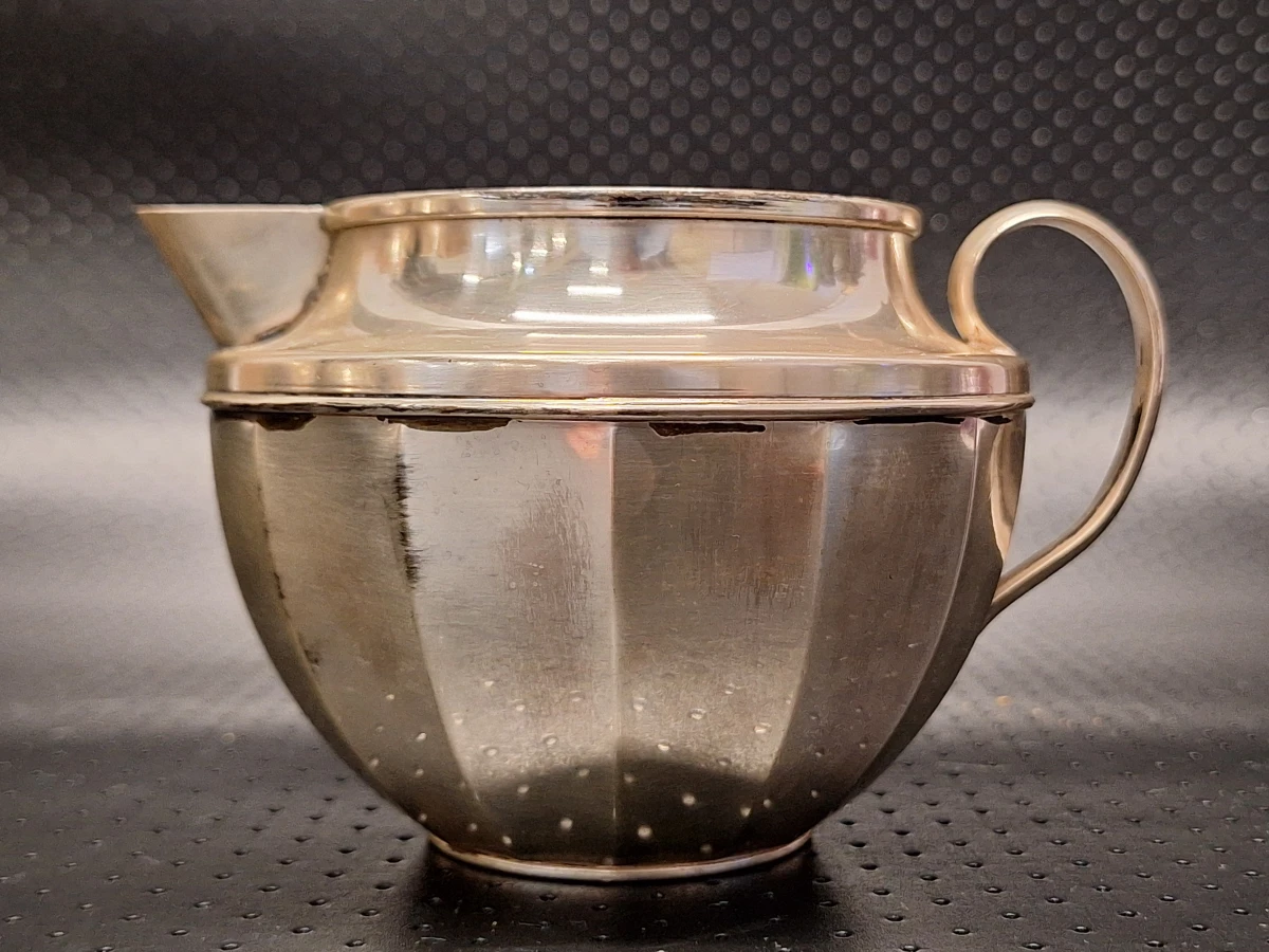 Verzilverd Art Deco-stijl koffie- en theeservies - foto 13