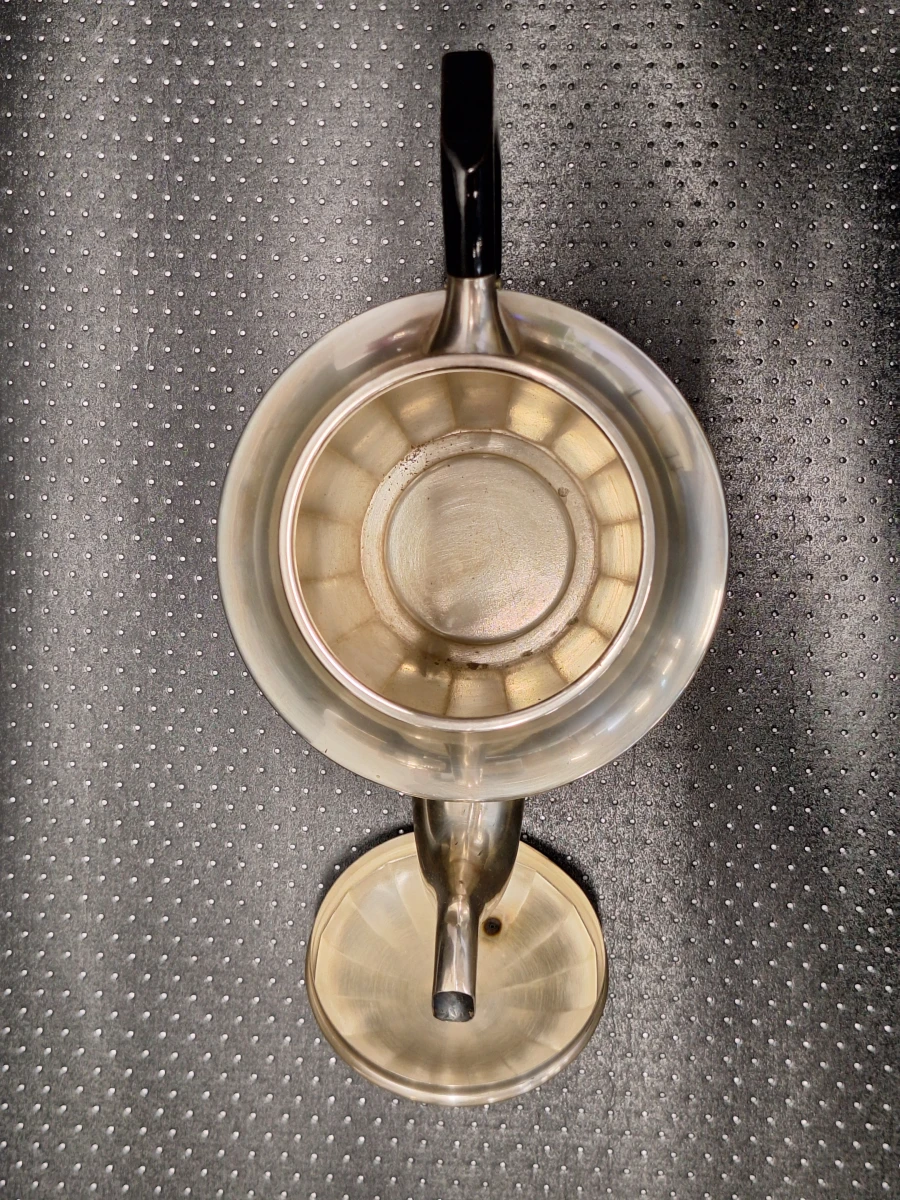 Verzilverd Art Deco-stijl koffie- en theeservies - foto 9