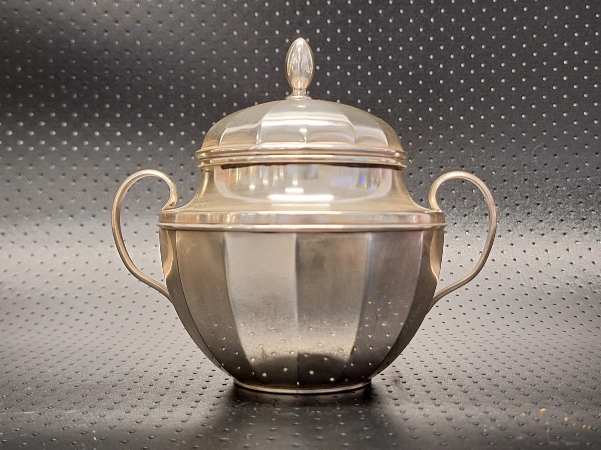 Verzilverd Art Deco-stijl koffie- en theeservies - foto 11