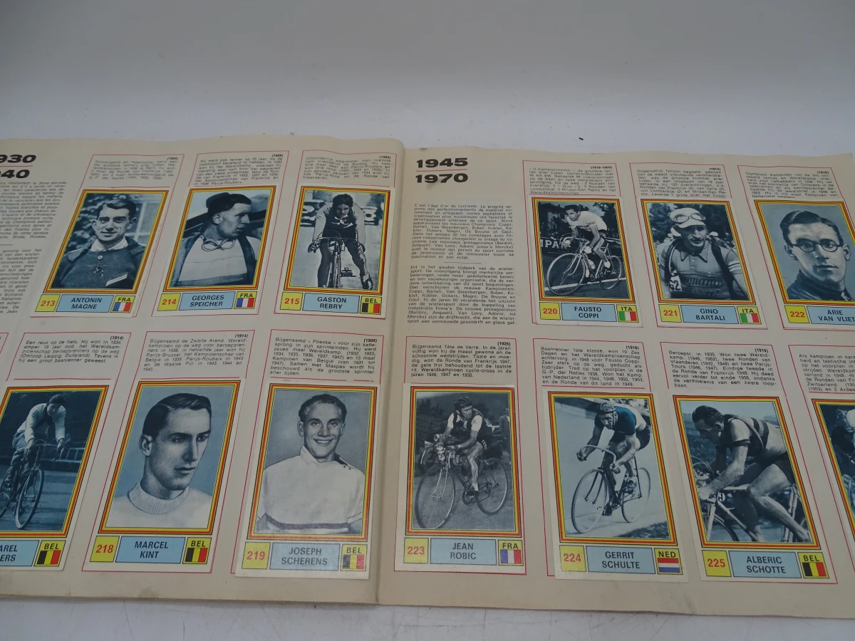 Verzameling oude Panini voetbal- en wielrenstickers 1971-1977 - foto 19
