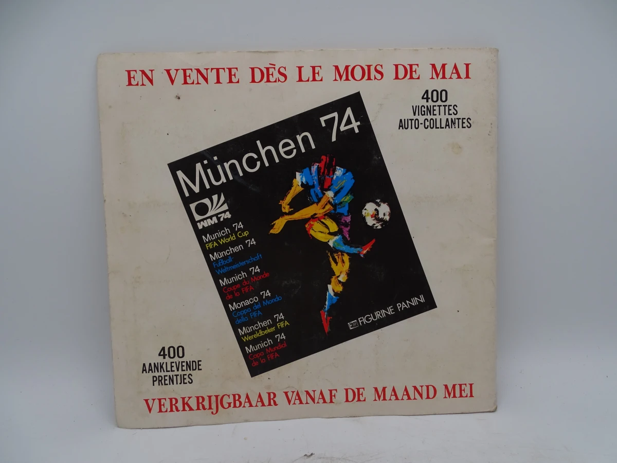 Verzameling oude Panini voetbal- en wielrenstickers 1971-1977 - foto 57