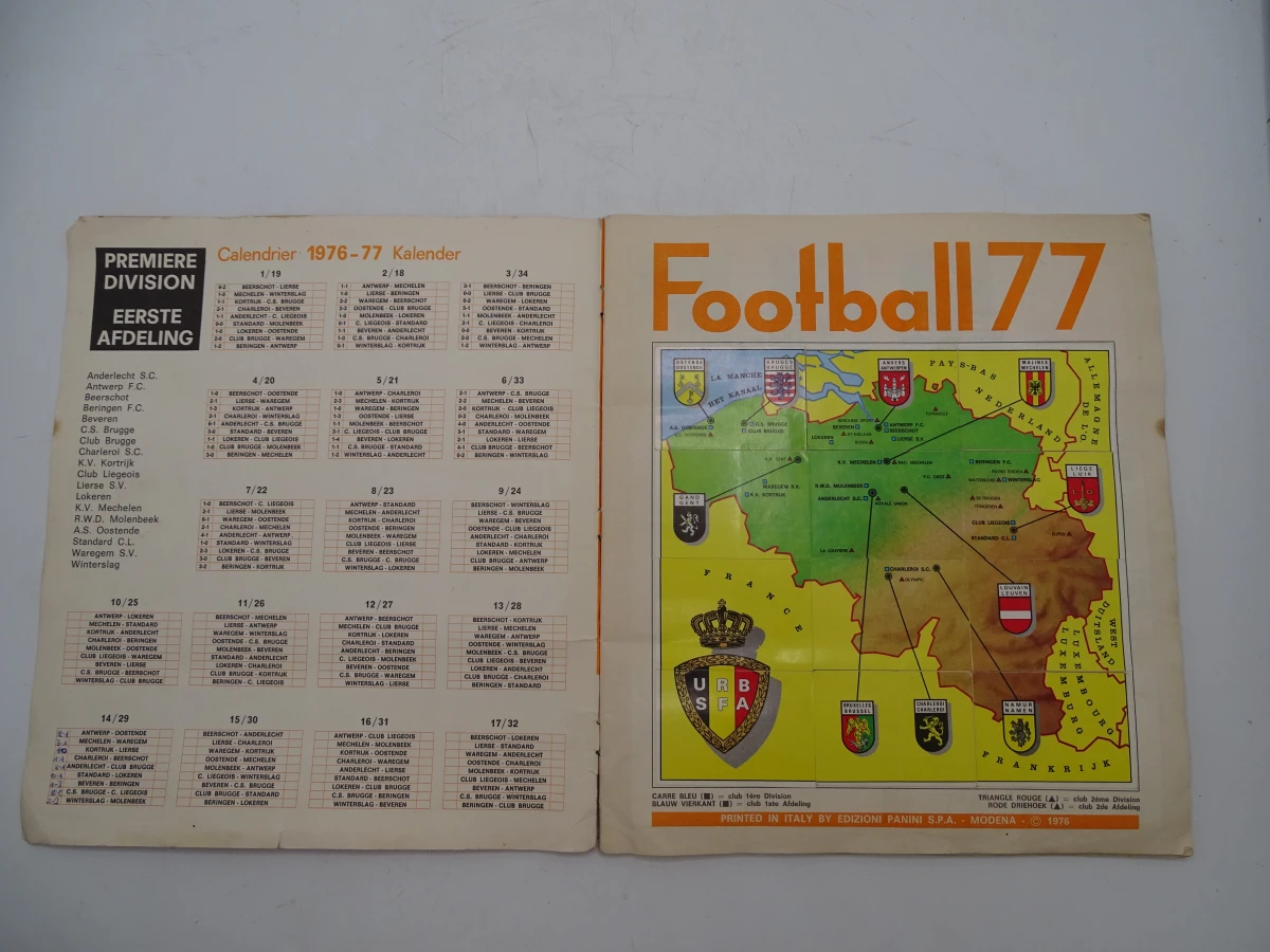 Verzameling oude Panini voetbal- en wielrenstickers 1971-1977 - foto 3