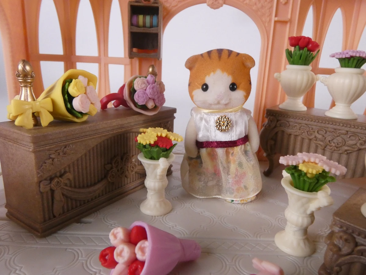 Sylvanian Families Bloemenwinkel en extra's - foto 4
