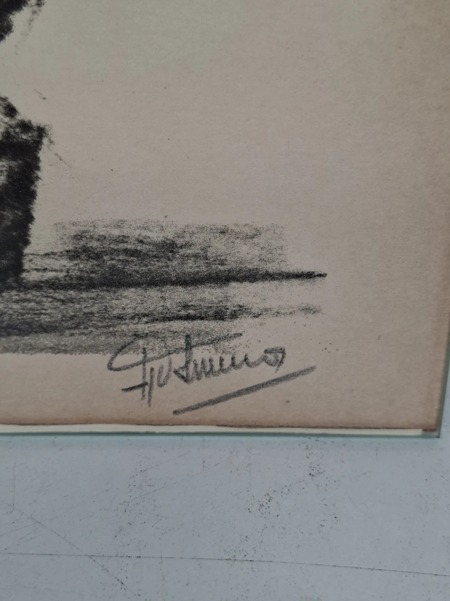 Gustaaf Prils (1921-2006) – Prachtige Abstracte Litho – Handgesigneerd & Genummerd 100/100 – Inclusief Wissellijst - foto 2