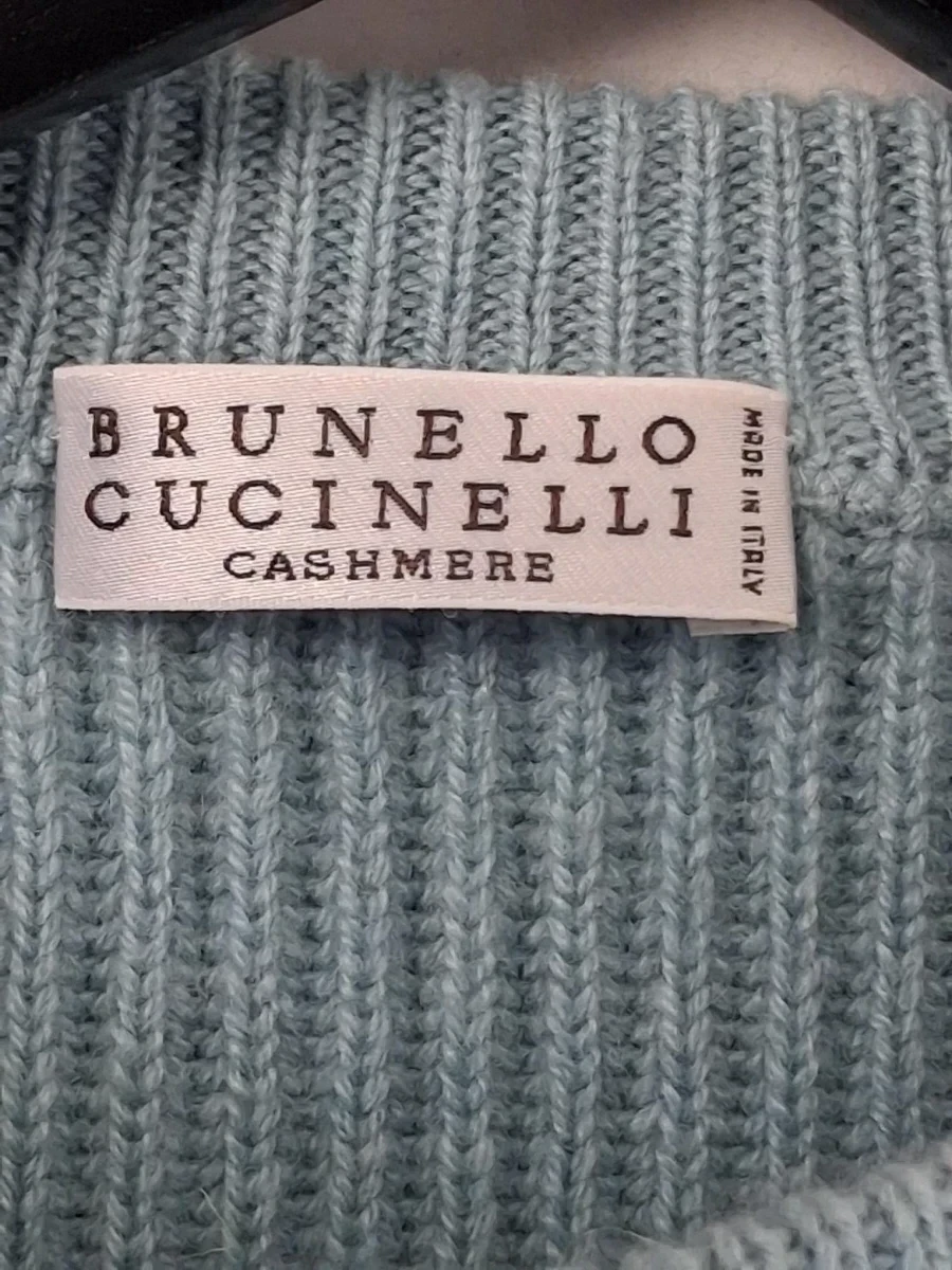 Cashmere pull van het luxe Italiaanse modemerk Brunello Cucinelli - foto 3
