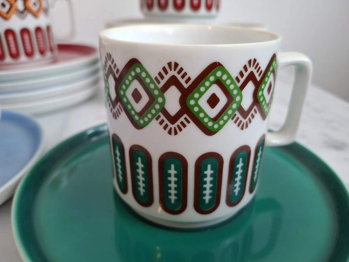 Vintage Bavaria kop-en-schotel set - foto 2