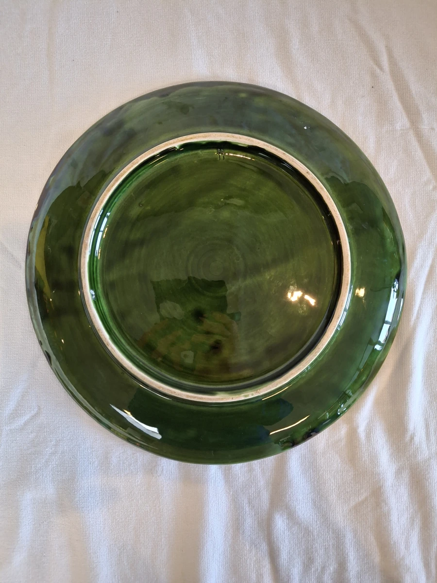 Vintage XL kunstkeramische schaal - foto 3