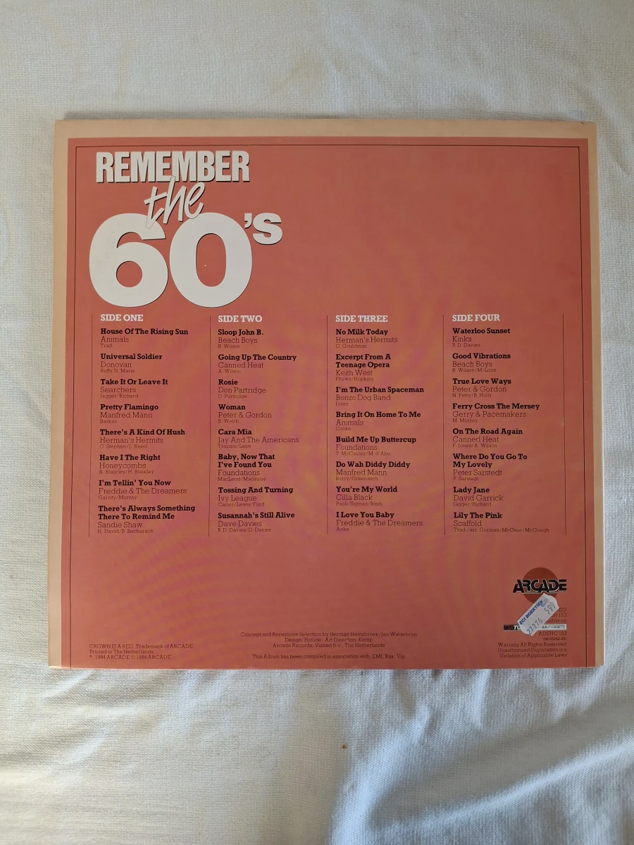 Complete 6-delige Vinyl Set: Remember The 60's - foto 15