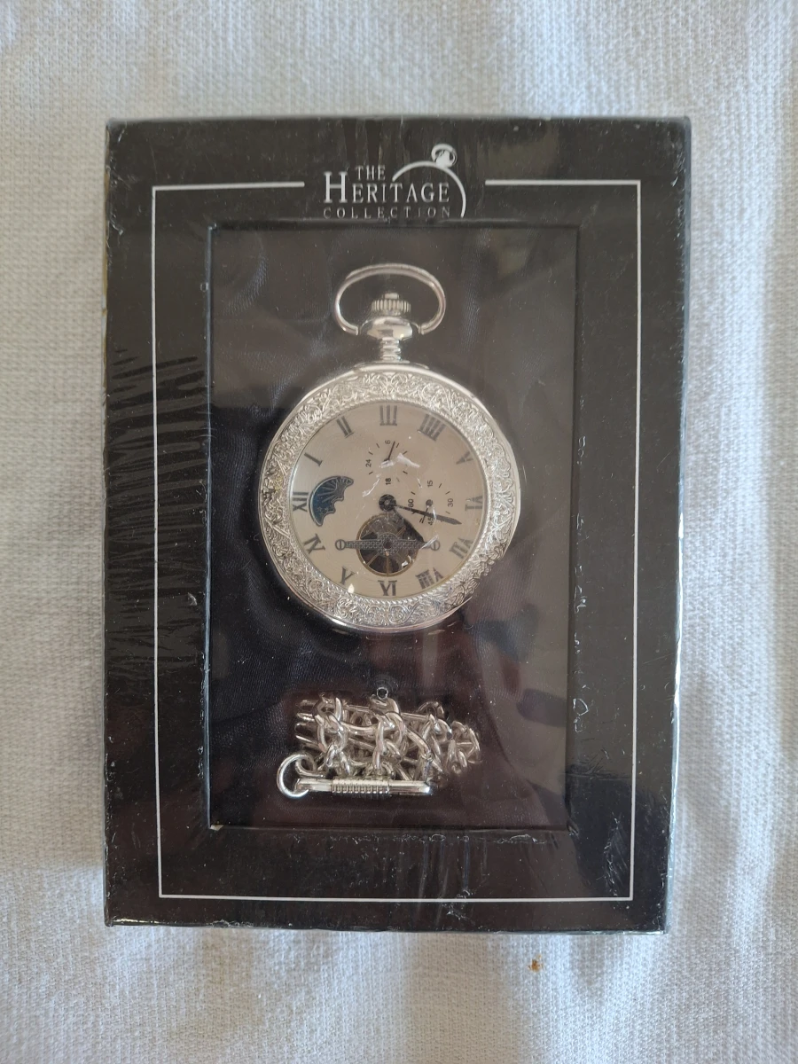 Set van 2 mechanische zakhorloges The Heritage Collection - foto 3