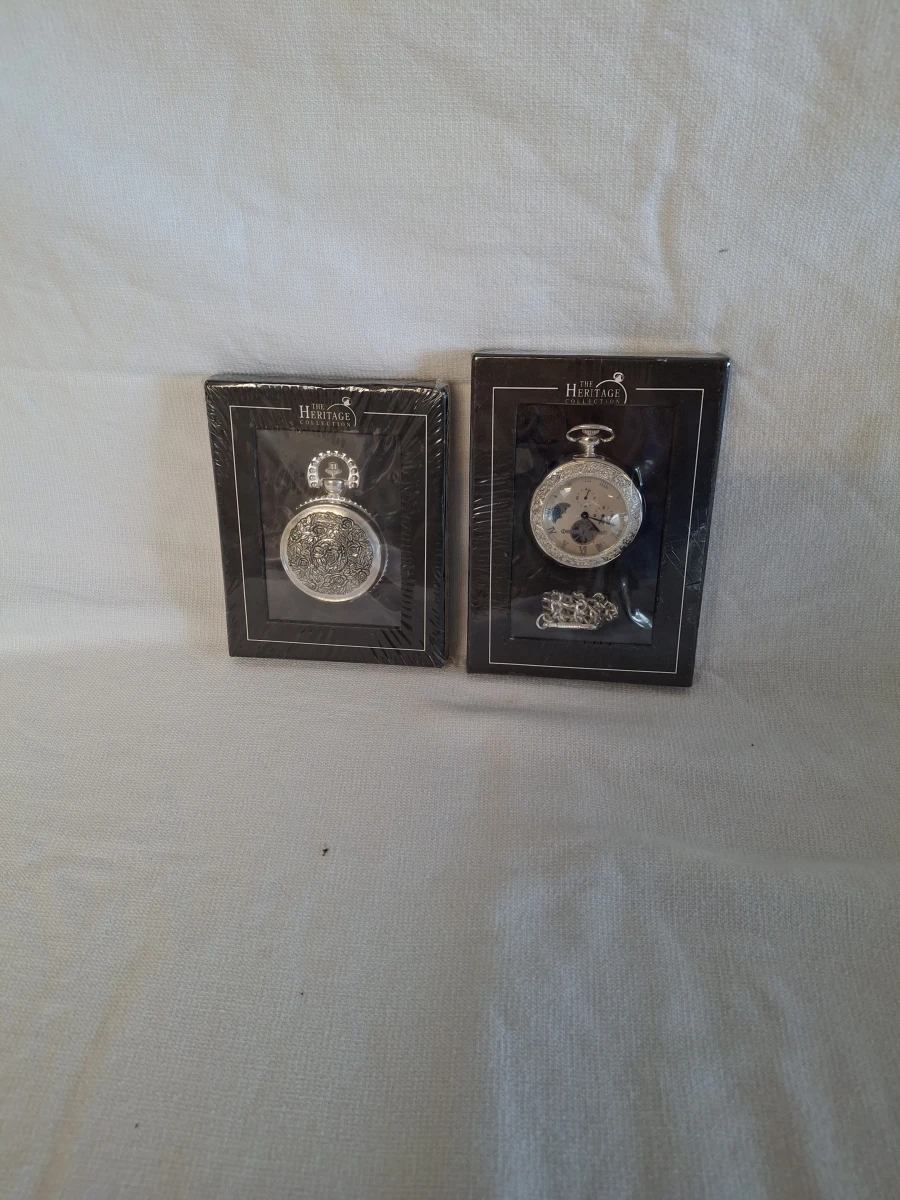 Set van 2 mechanische zakhorloges The Heritage Collection - foto 2