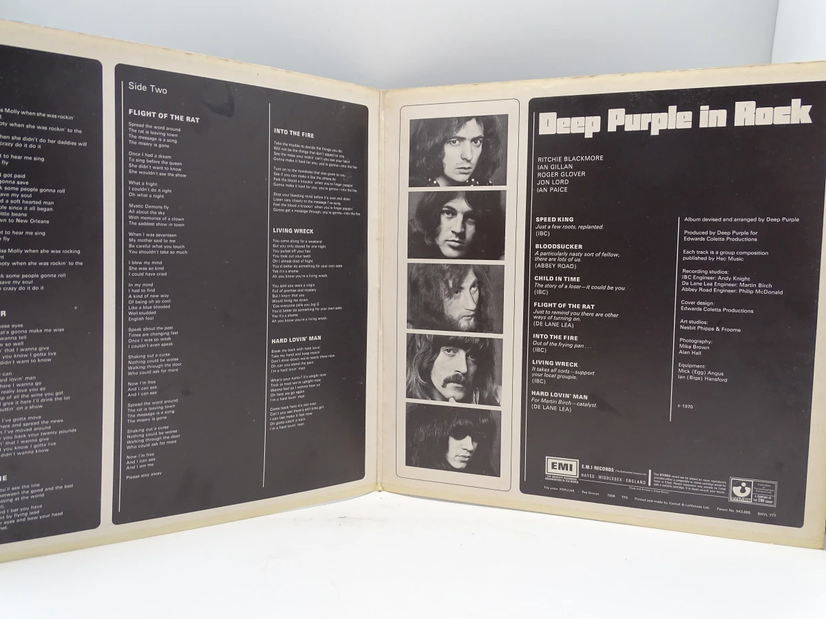 2 vinylplaten Deep Purple - Made in Japan & In Rock - foto 7