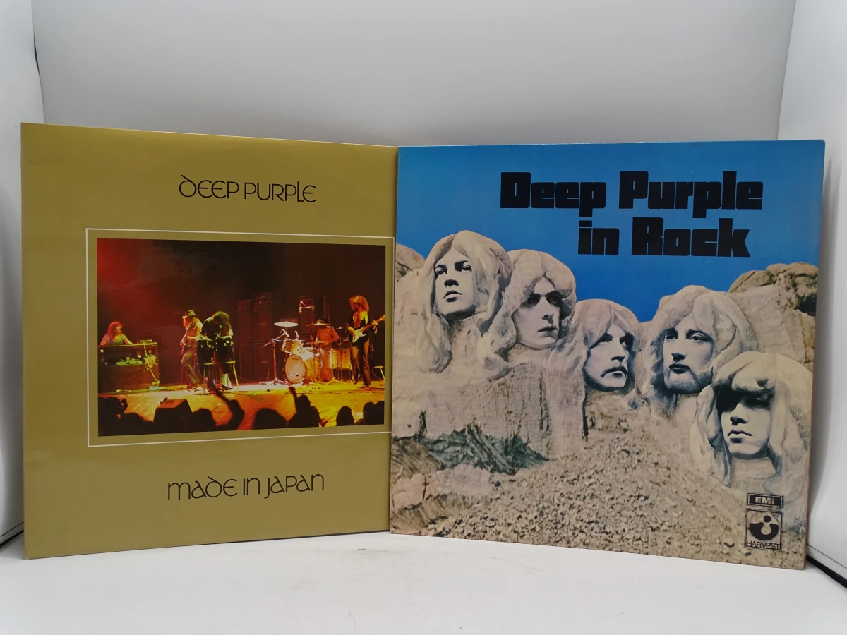 2 vinylplaten Deep Purple - Made in Japan & In Rock - foto 1
