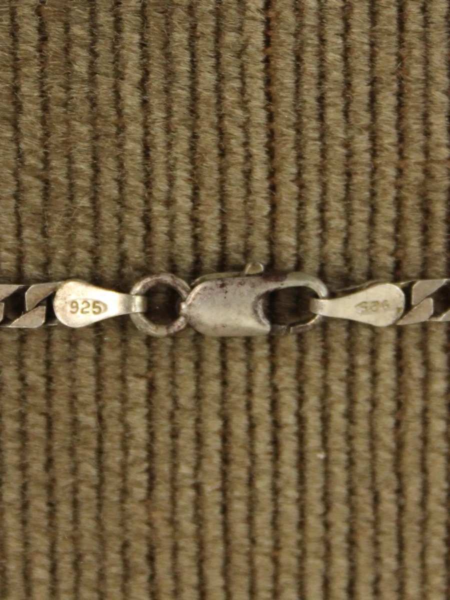 Sterling zilveren ketting met handgemaakte Indiase hanger - foto 5